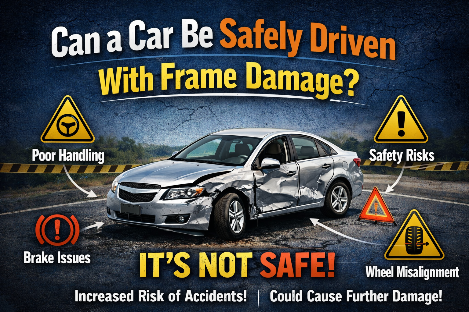 Can a Car Be Safely Driven With Frame Damage?