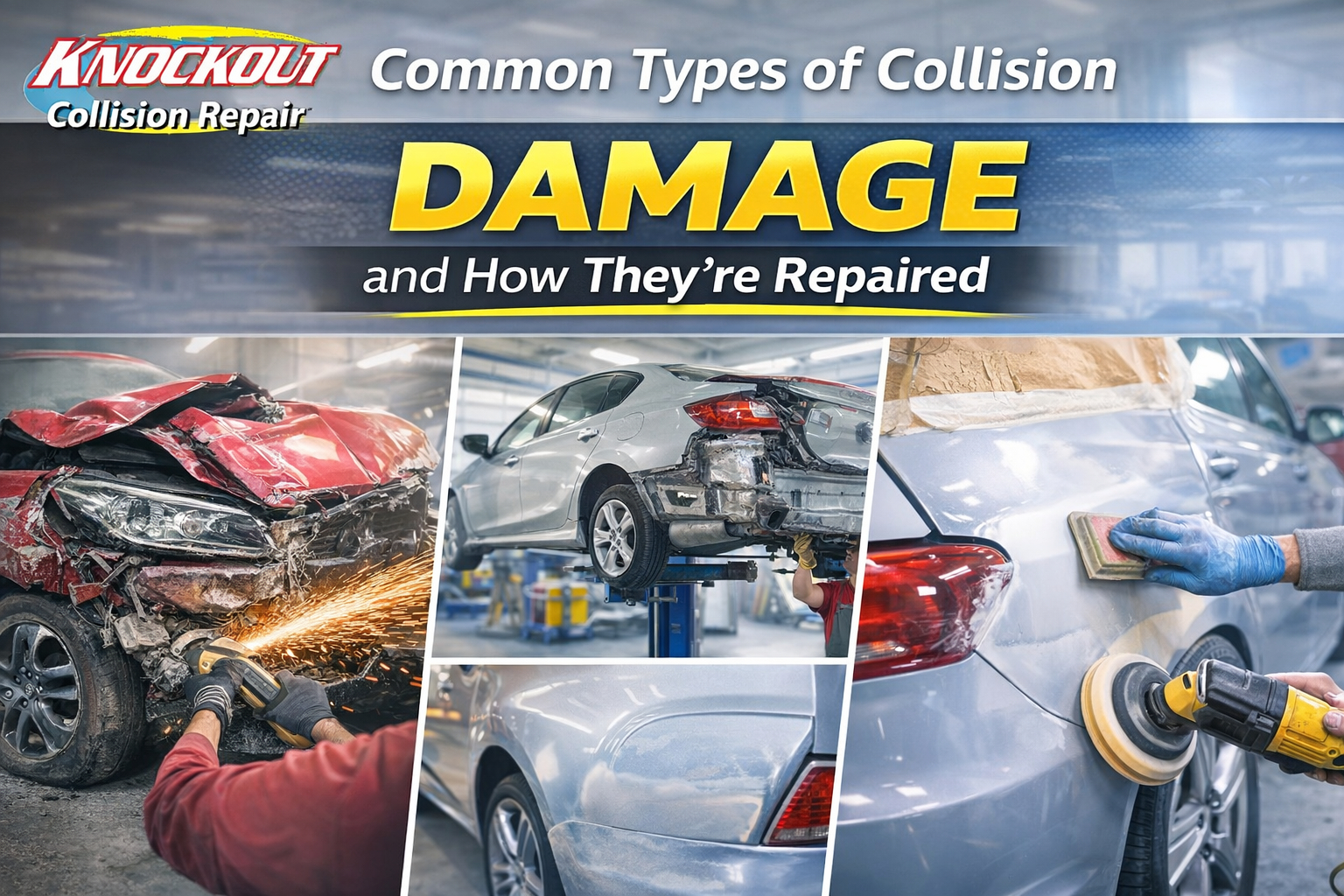 Common Types of Collision Damage and How They’re Repaired