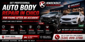 Get Professional Auto Body Repair in Chico for fixing After an Accident