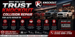 Why you can trust Knockout Collision Repair for auto repair in Chico?